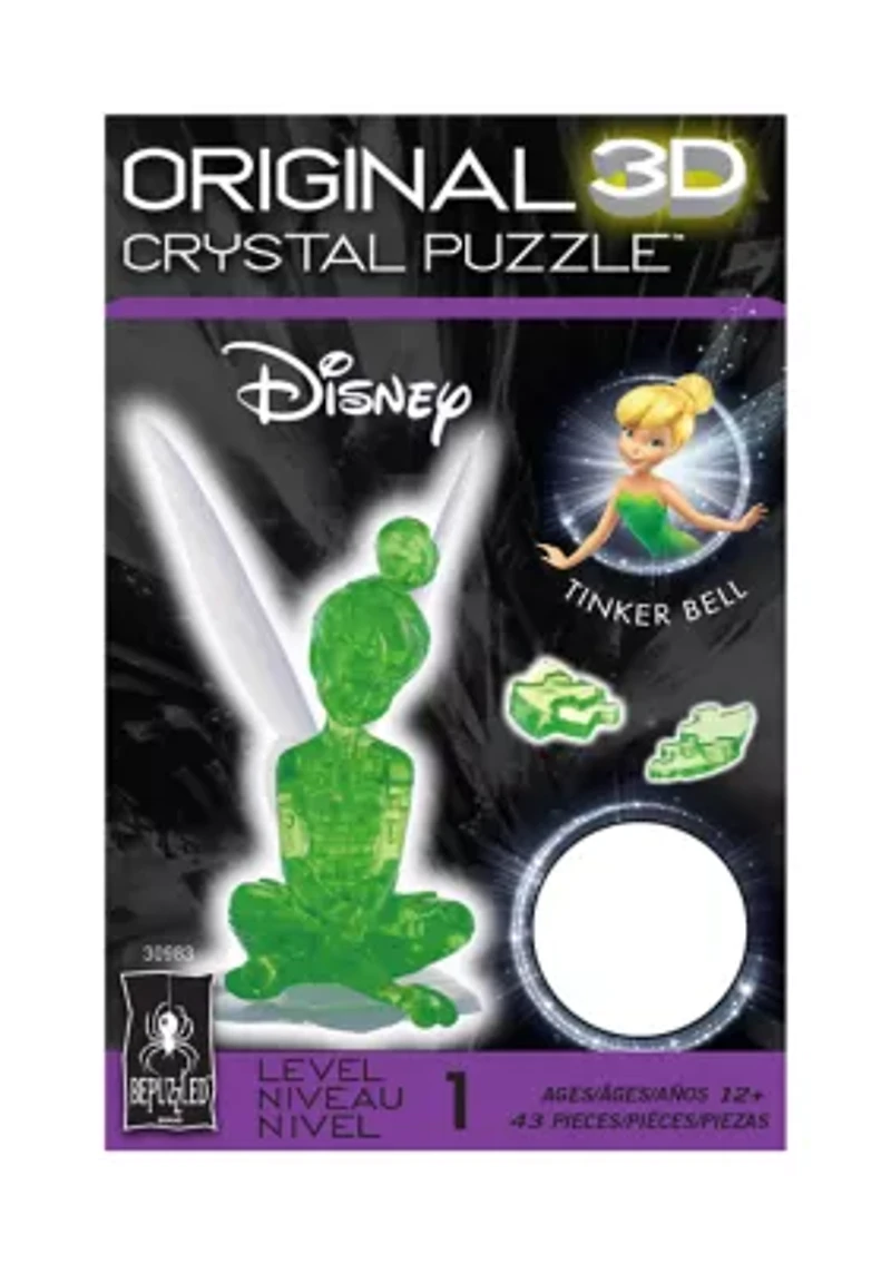 3D Crystal Puzzle - Disney Tinker Bell: 43 Pcs