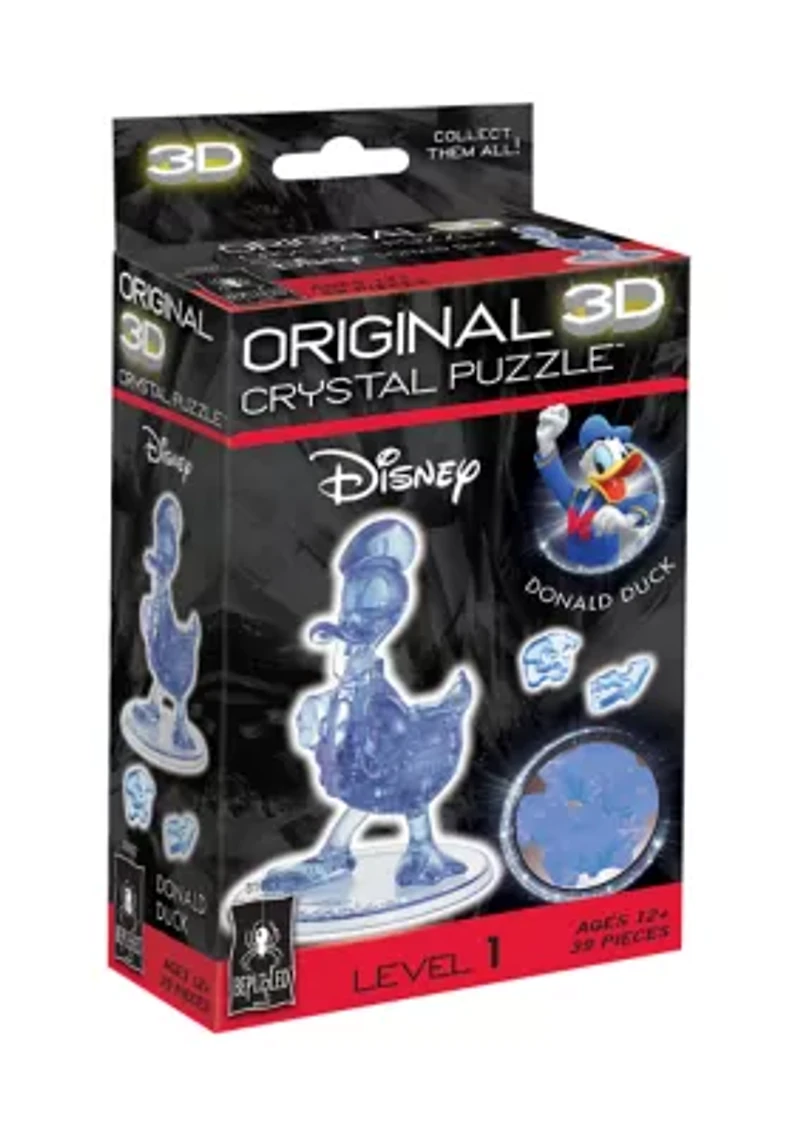 3D Crystal Puzzle - Disney Donald Duck: 39 Pcs