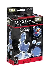 3D Crystal Puzzle - Disney Donald Duck: 39 Pcs