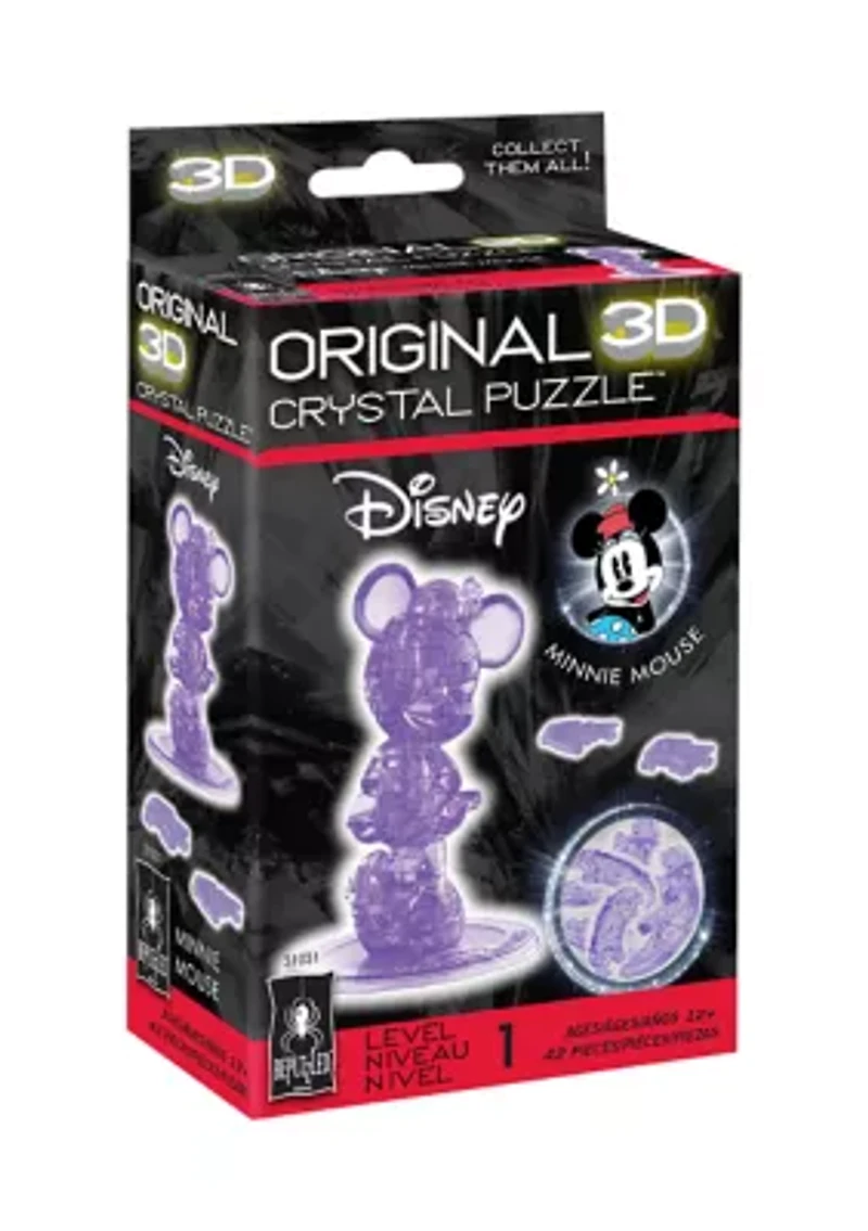 3D Crystal Puzzle - Disney Minnie Mouse, 2nd Edition: 42 Pcs