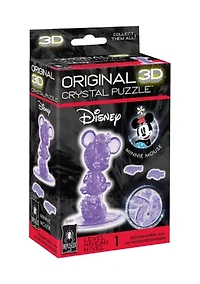 3D Crystal Puzzle - Disney Minnie Mouse, 2nd Edition: 42 Pcs
