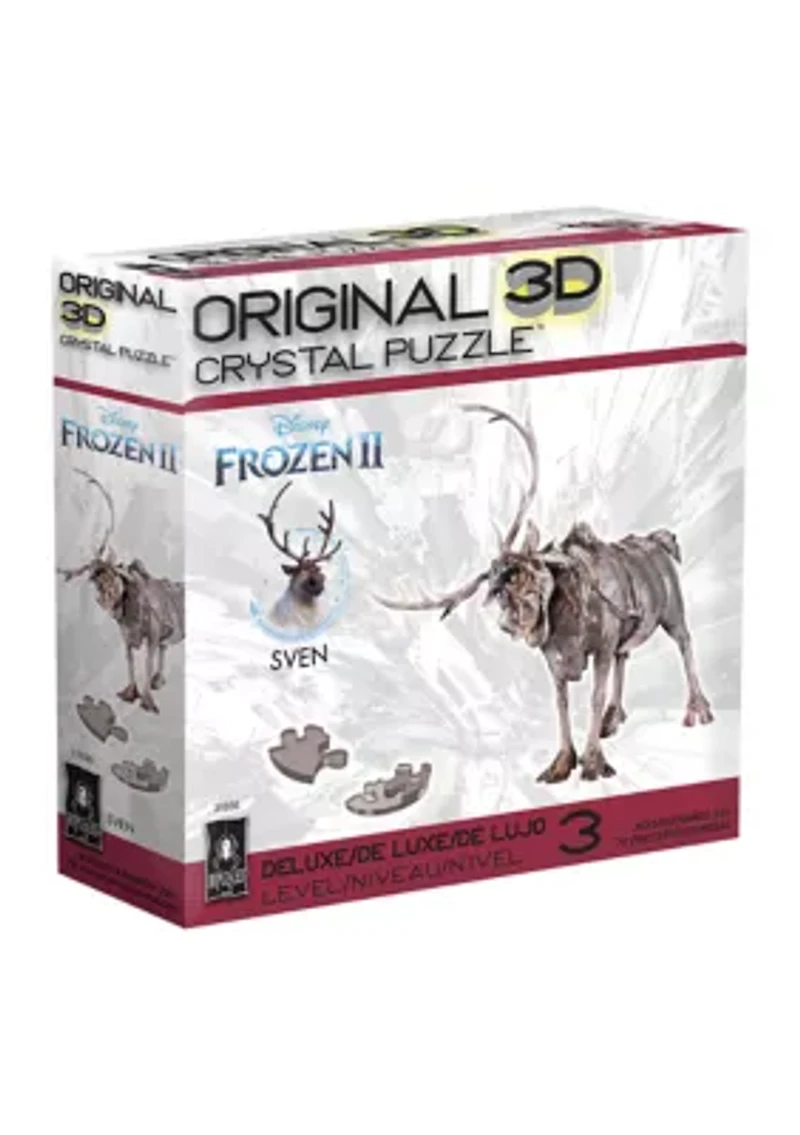 3D Crystal Puzzle - Disney Frozen II - Sven the Reindeer: 72 Pieces