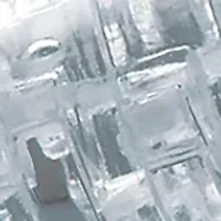 3D Crystal Puzzle - Wolf (Clear): 38 Pcs