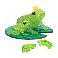 3D Crystal Puzzle - Frog: 43 Pcs