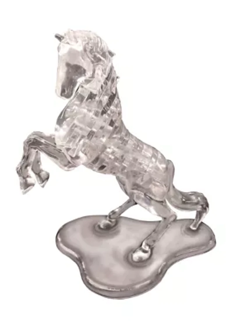 3D Crystal Puzzle - Stallion: 44 Pieces