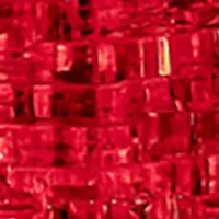 3D Crystal Puzzle - Windmill (White/Red): 64 Pieces 