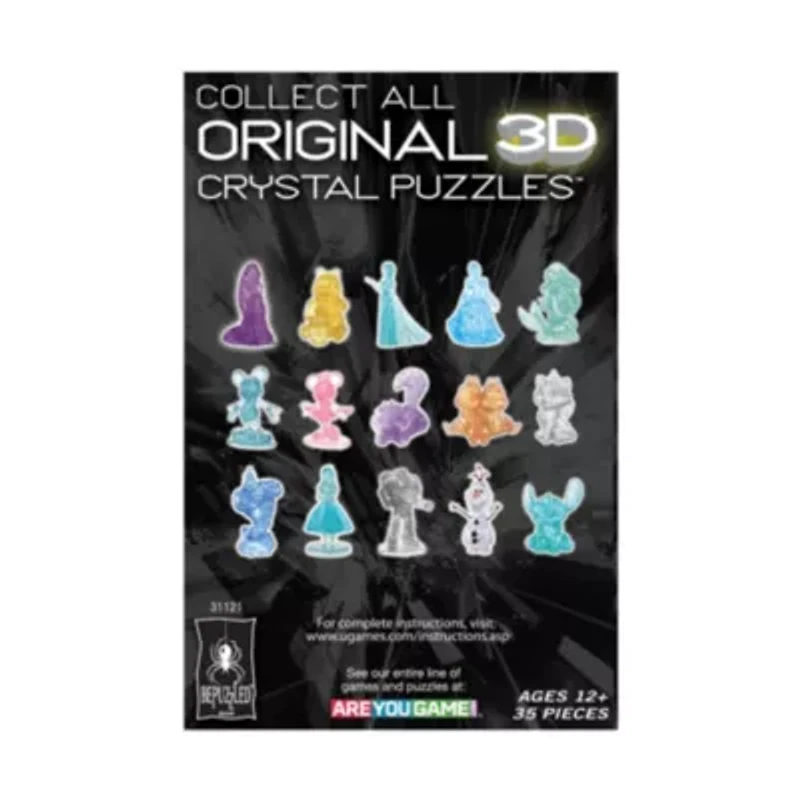3D Crystal Puzzle - Disney Jasmine: 33 Pcs