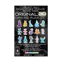3D Crystal Puzzle - Disney Cheshire Cat (Black): 36 Pcs