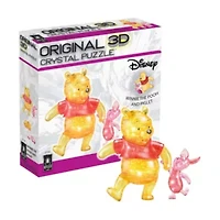 3D Crystal Puzzle - Disney Winnie the Pooh and Piglet (Multi-color): 57 Pcs