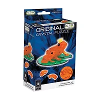 3D Crystal Puzzle - Frog (Orange): 43 Pcs
