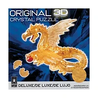 3D Crystal Puzzle - Dragon (Gold): 57 Pcs