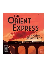 Death on the Istanbul Express Classic Mystery Jigsaw Puzzle: 1000 Pcs