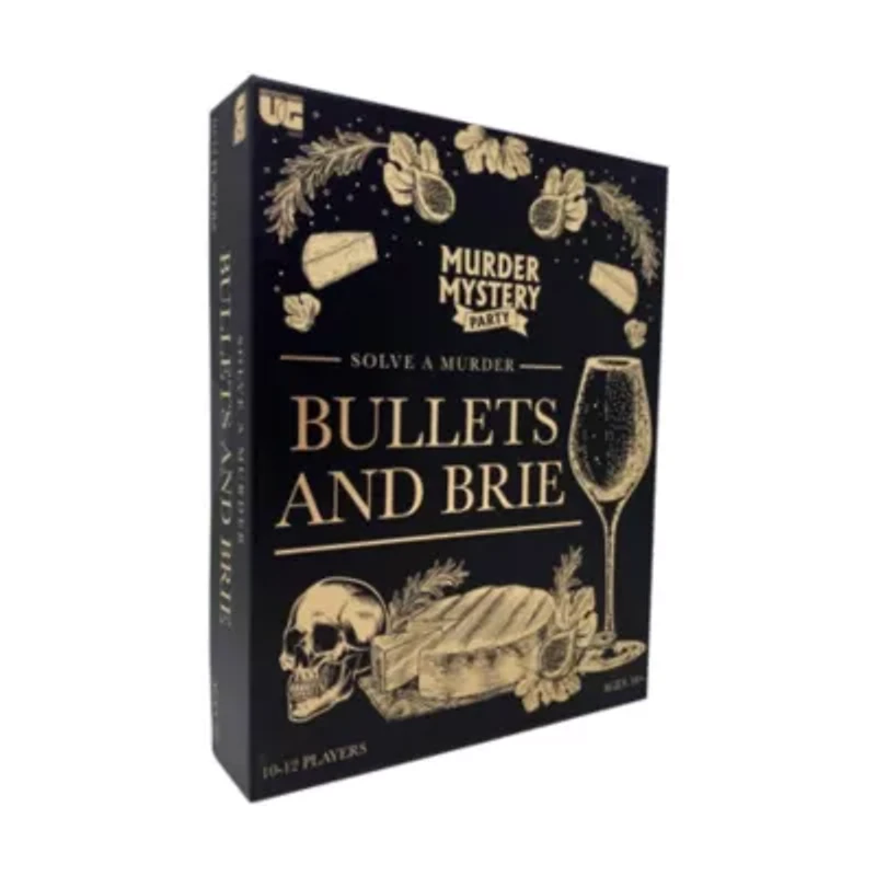 Murder Mystery Party - Bullets and Brie