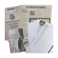 Murder Mystery Party Case Files Puzzles - The Art of Murder: 1000 Pcs