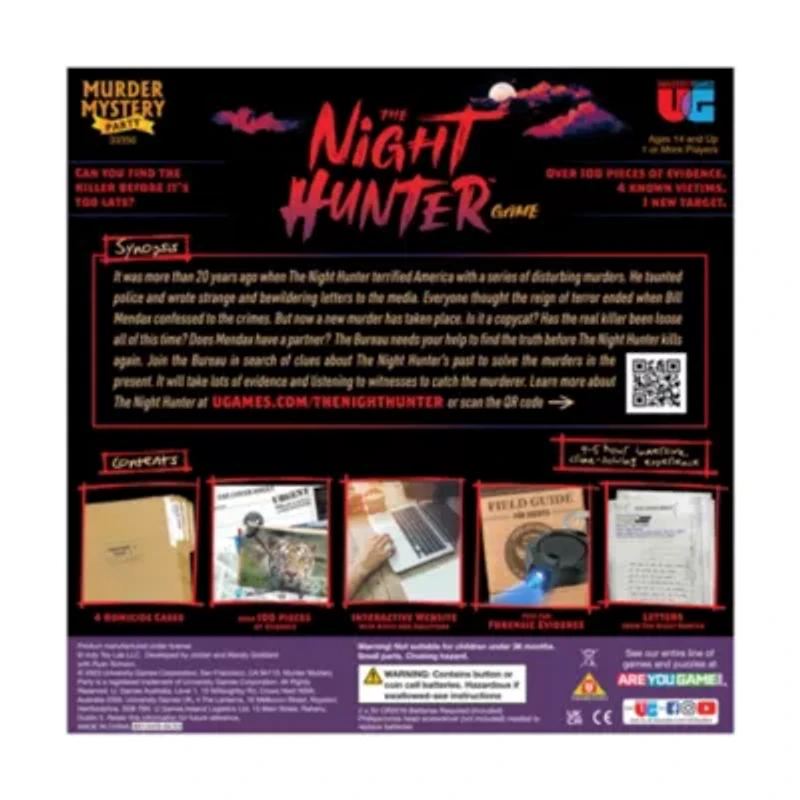 Murder Mystery Party - The Night Hunter Game