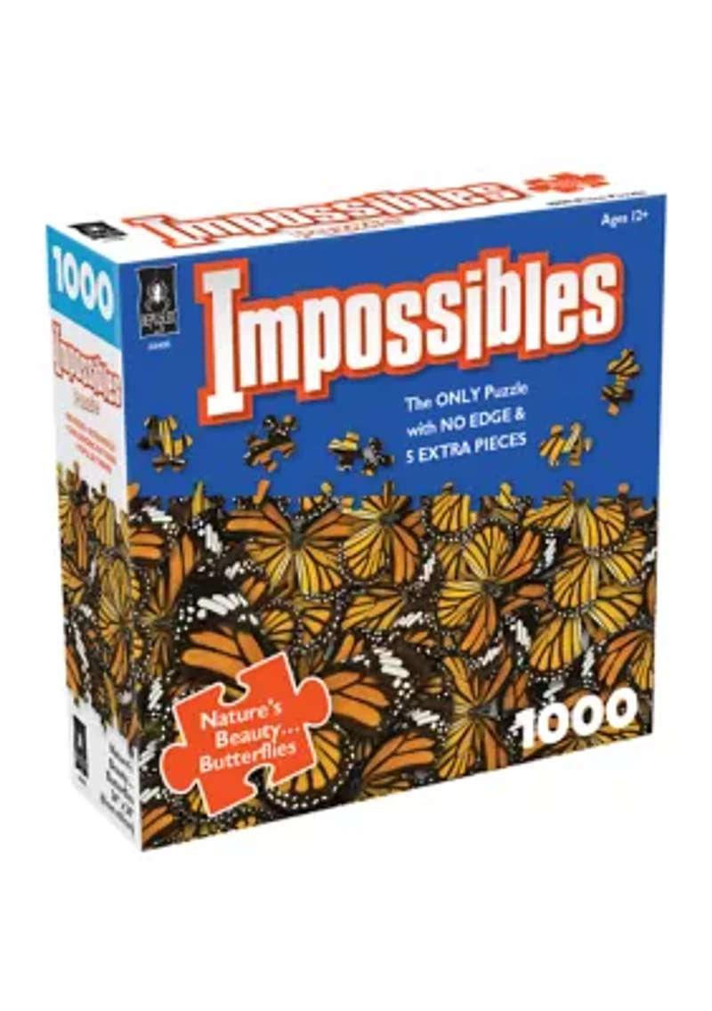 Impossibles Puzzle - Nature's Beauty... Butterflies: 1000 Pcs