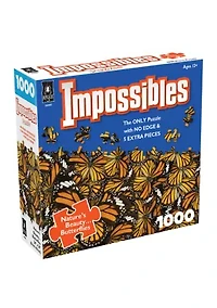 Impossibles Puzzle - Nature's Beauty... Butterflies: 1000 Pcs