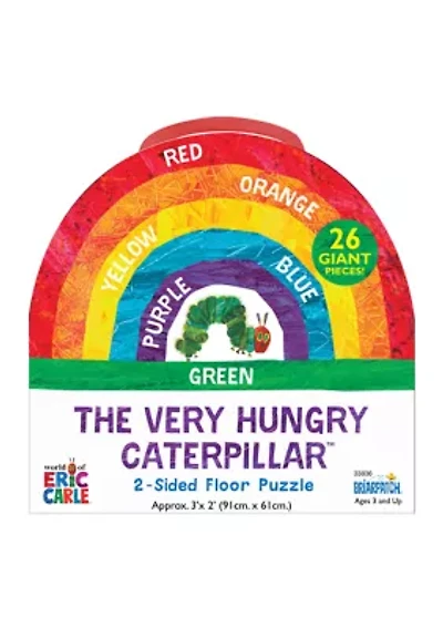 The Very Hungry Caterpillar - 2-Sided Floor Puzzle: 26 Pcs