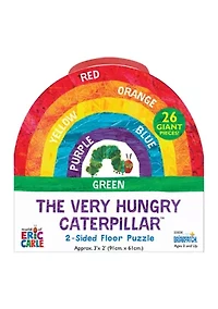 The Very Hungry Caterpillar - 2-Sided Floor Puzzle: 26 Pcs