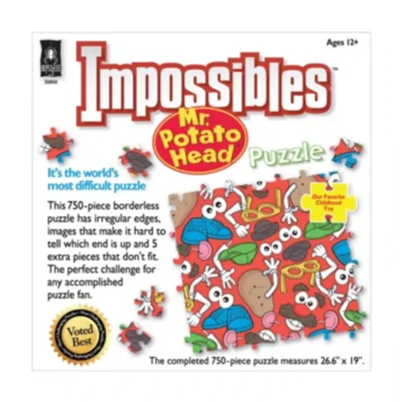 Impossibles Puzzle - Hasbro Mr. Potato Head: 750 Pcs