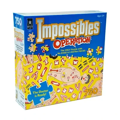 Impossibles Puzzle - Hasbro Operation: 750 Pcs