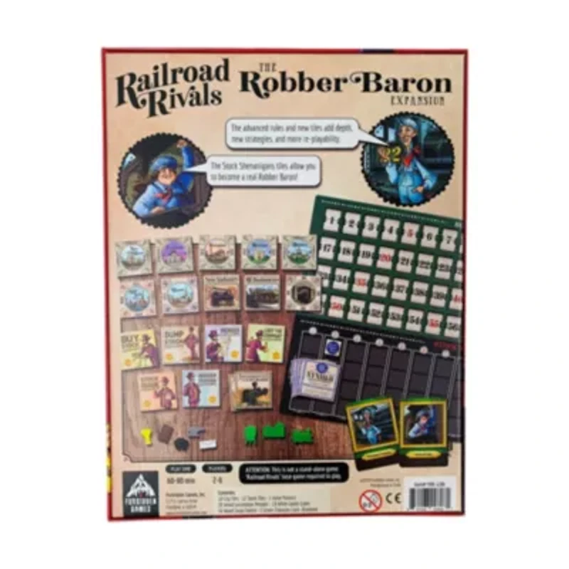 Railroad Rivals - The Robber Baron Expansion