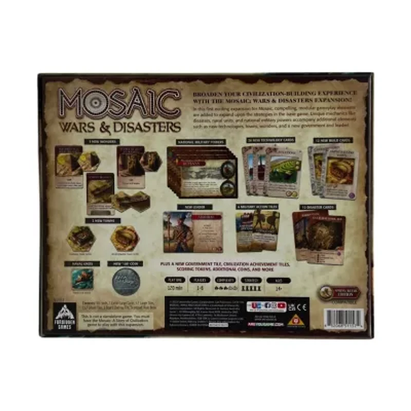 Mosaic: Wars & Disasters Expansion - Sphinx/Retail Edition