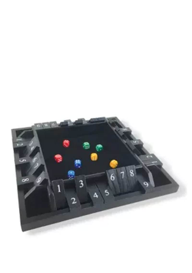 Shut the Box 4-Way Play Family Game