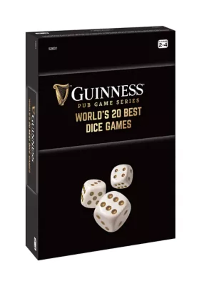 Guinness Pub Game Series - World's 20 Best Dice Games