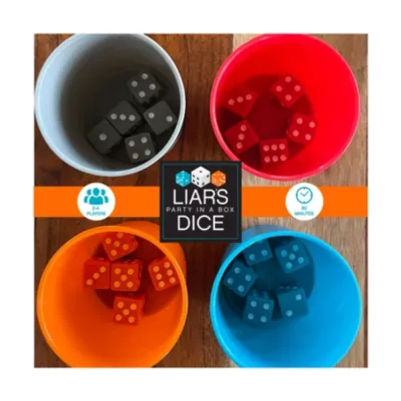 Liar's Dice Party in a Box