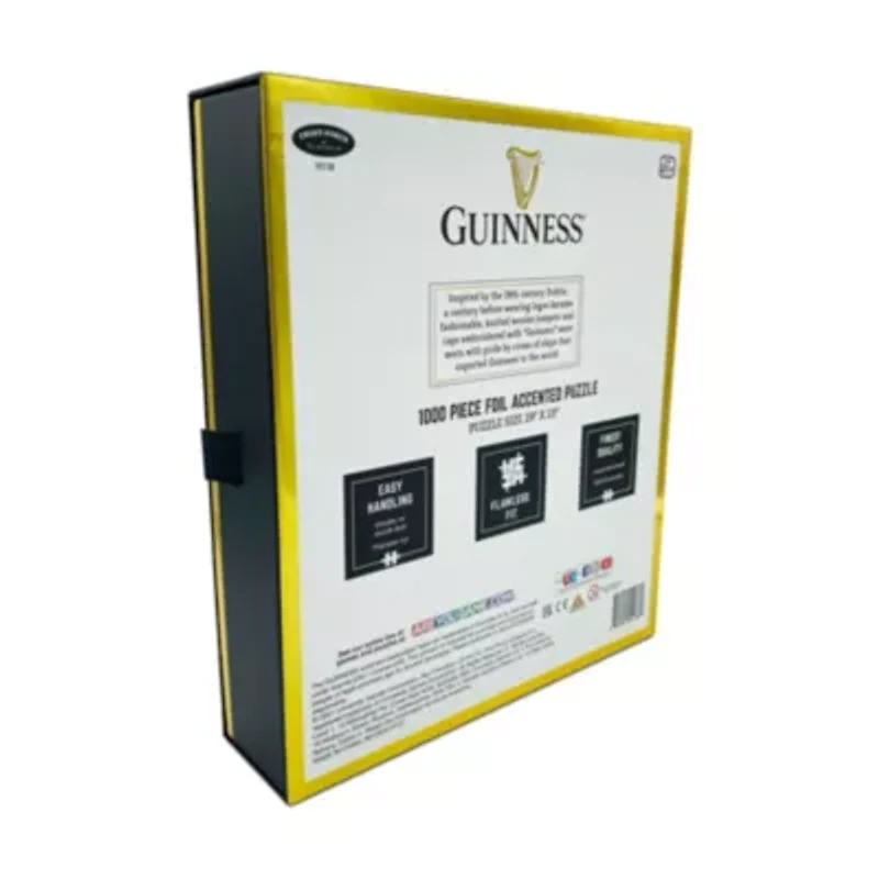 Guinness Foil Accented Puzzle - Coaster: 1000 Pcs