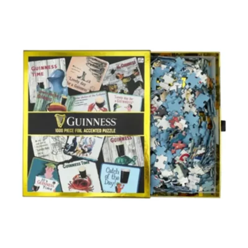 Guinness Foil Accented Puzzle - Coaster: 1000 Pcs
