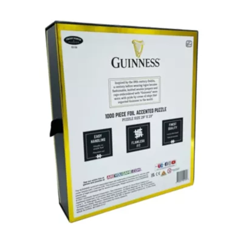 Guinness Foil Accented Puzzle - Retro: 1000 Pcs