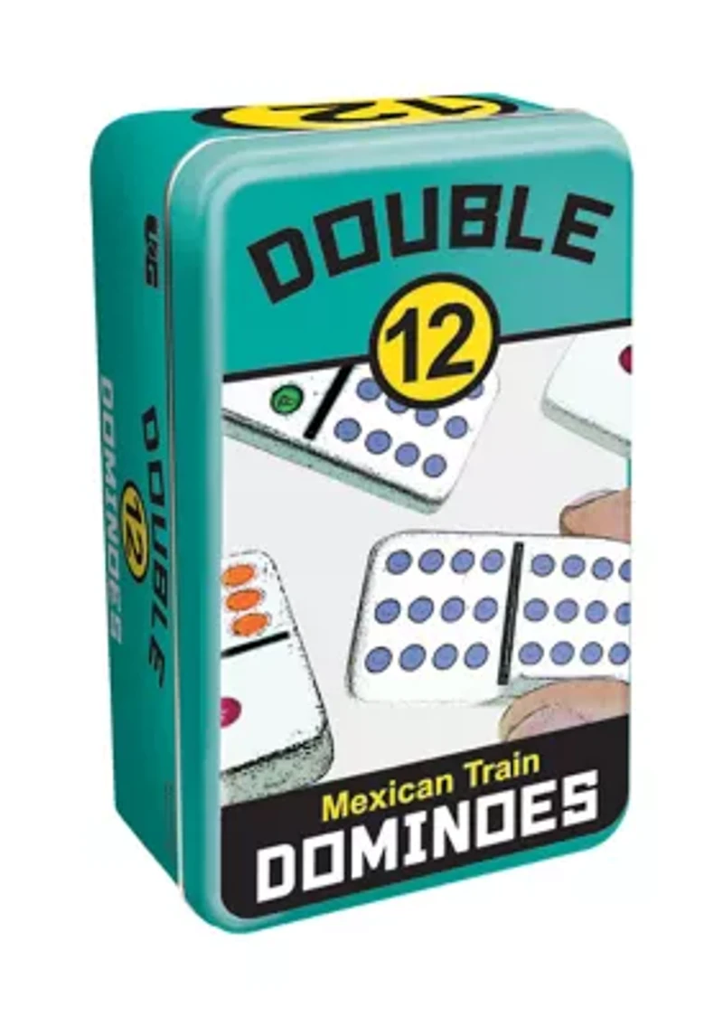 Double 12 Mexican Train Dominoes