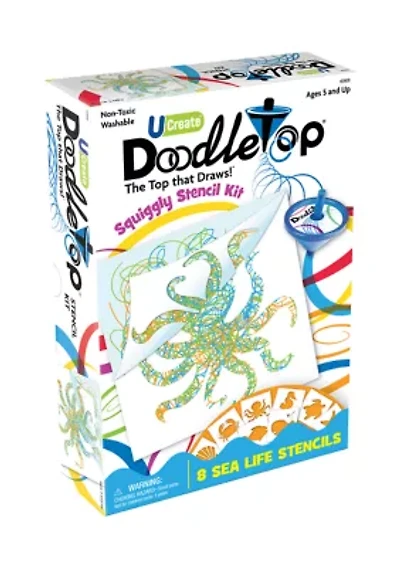 Doodletop Stencil Kit - Sea Life