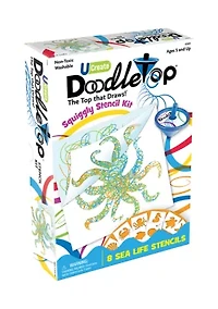 Doodletop Stencil Kit - Sea Life