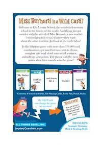 My Weird School The Game Miss Bernard is a Wild Card