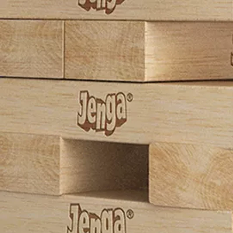 Genuine Hardwood Jenga Giant Family Game