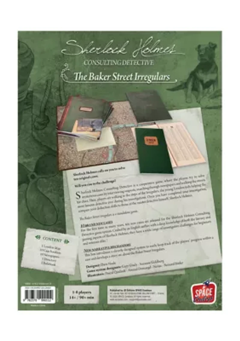 Sherlock Holmes Consulting Detective - The Baker Street Irregulars