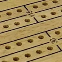 Solid Wood Cribbage