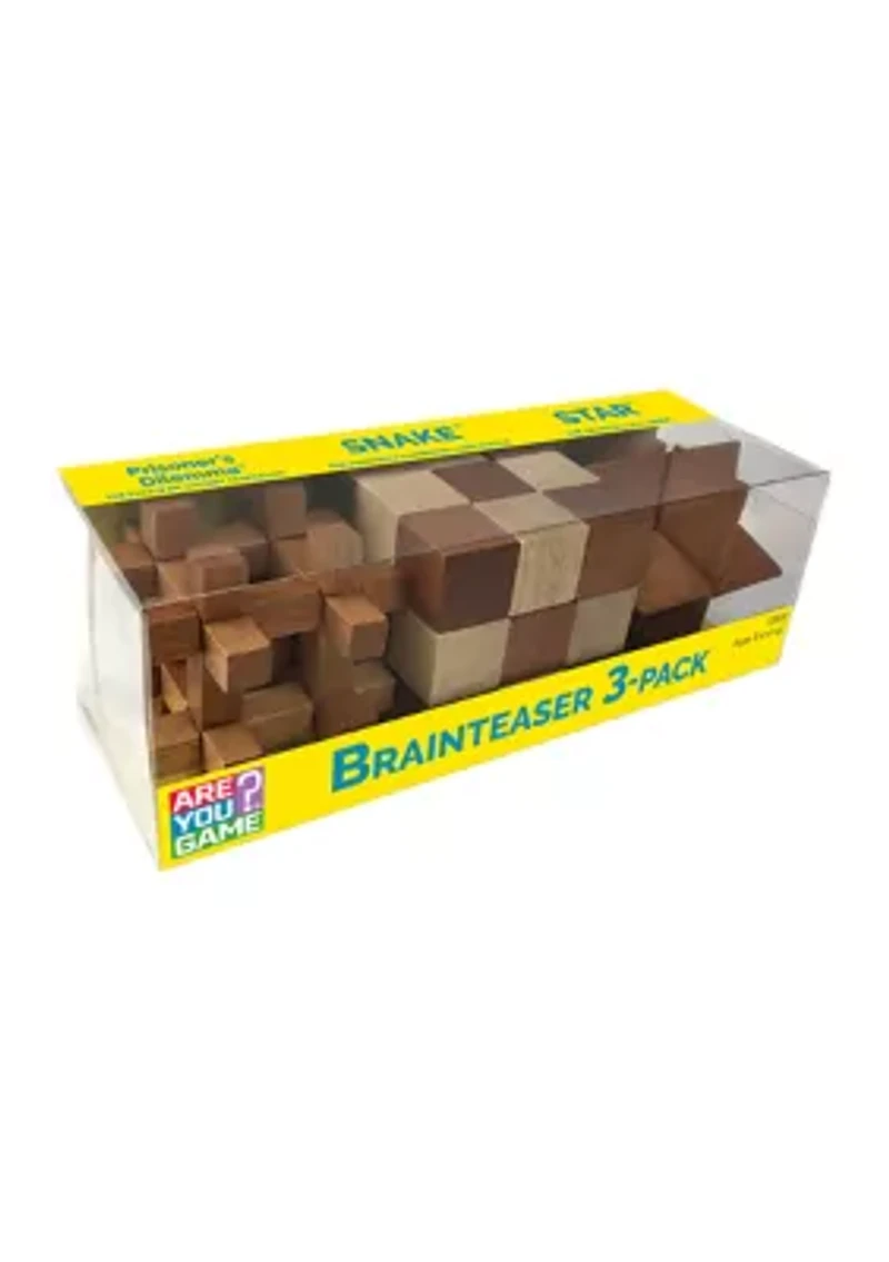 Brainteaser 3-Pack (Star/Snake/Prisoner's Dilemma)