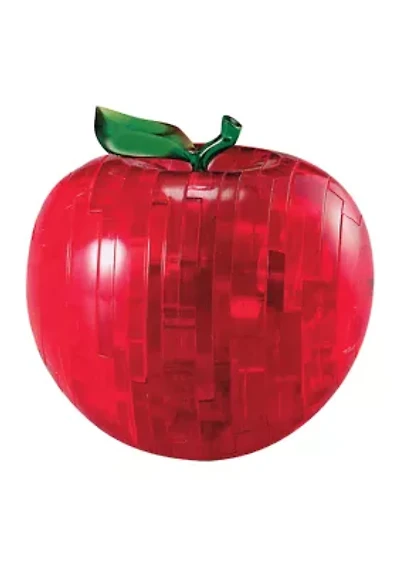 3D Crystal Puzzle - Apple (Red): 44 Pcs