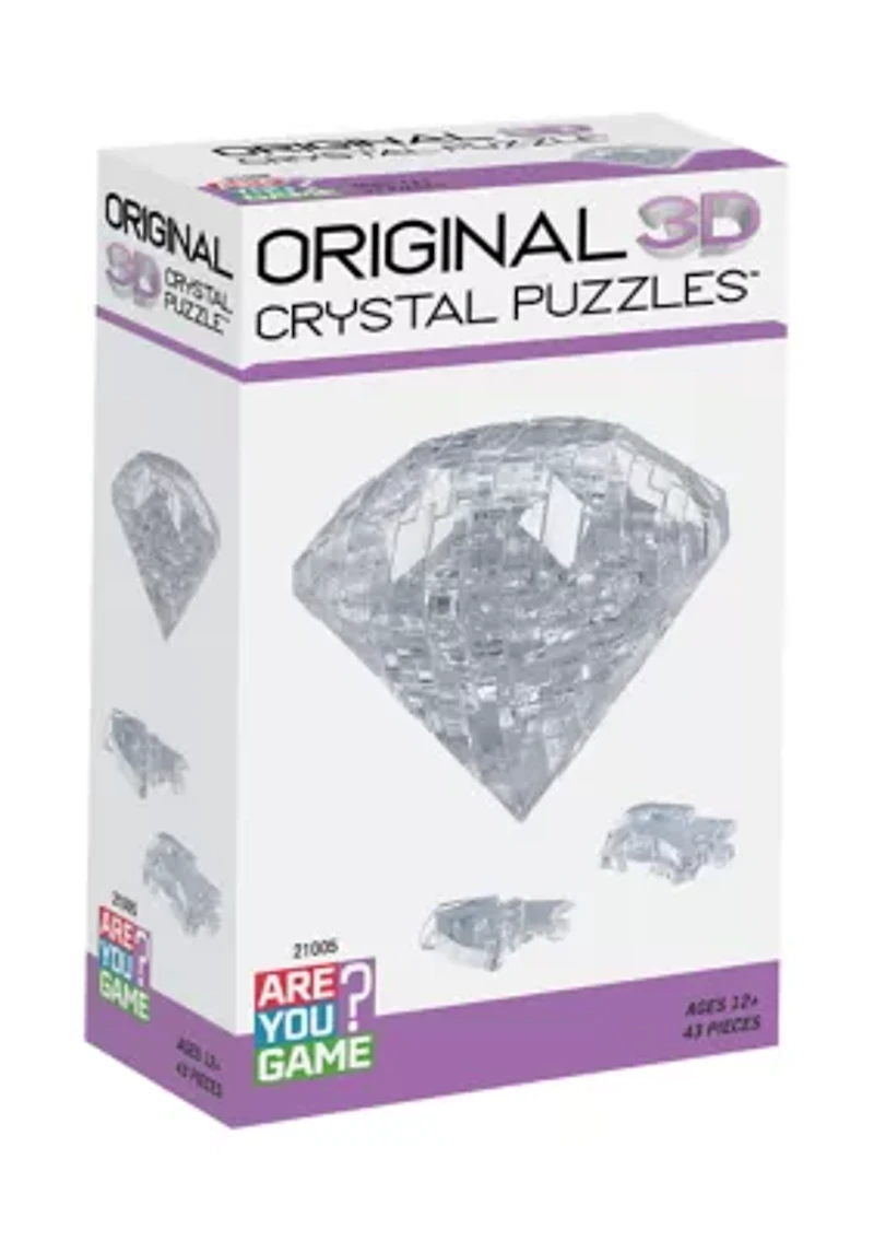 3D Crystal Puzzle - Diamond: 43 Pcs