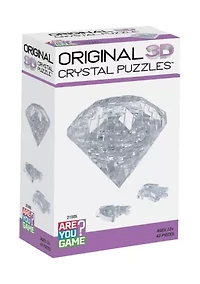 3D Crystal Puzzle - Diamond: 43 Pcs