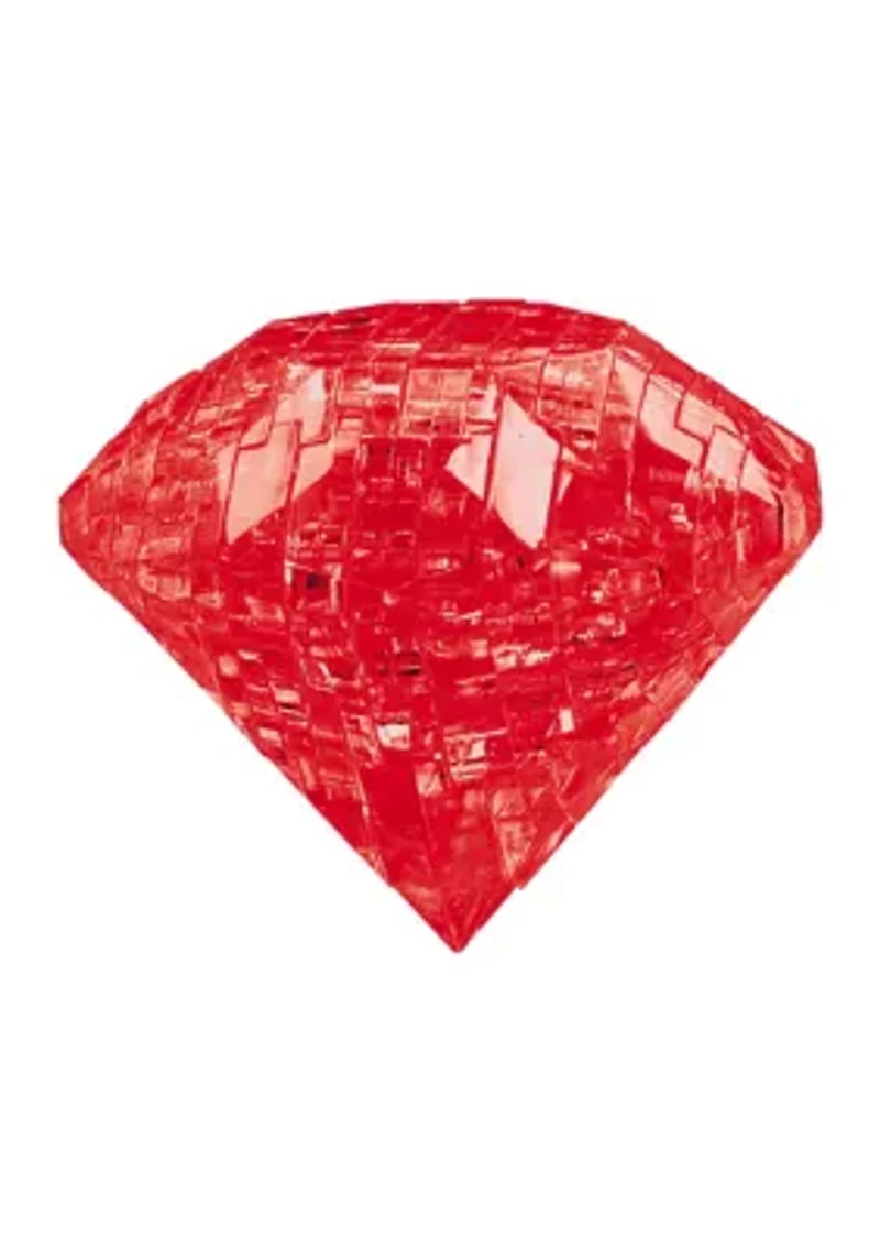 3D Crystal Puzzle - Ruby: 43 Pcs