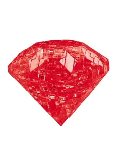 3D Crystal Puzzle - Ruby: 43 Pcs