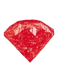 3D Crystal Puzzle - Ruby: 43 Pcs