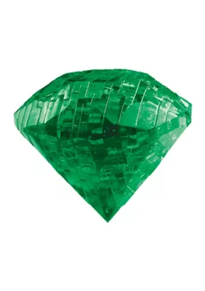3D Crystal Puzzle - Emerald: 43 Pcs