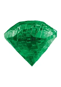 3D Crystal Puzzle - Emerald: 43 Pcs