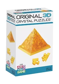 3D Crystal Puzzle - Pyramid: 38 Pcs